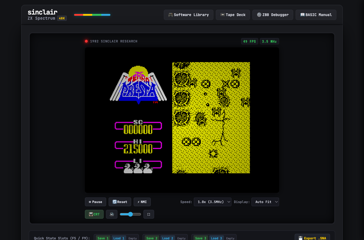 Testing Gemini 3.7 Flash With a ZX Spectrum Emulator